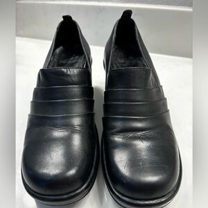 Dansko Audra pleated loafer.